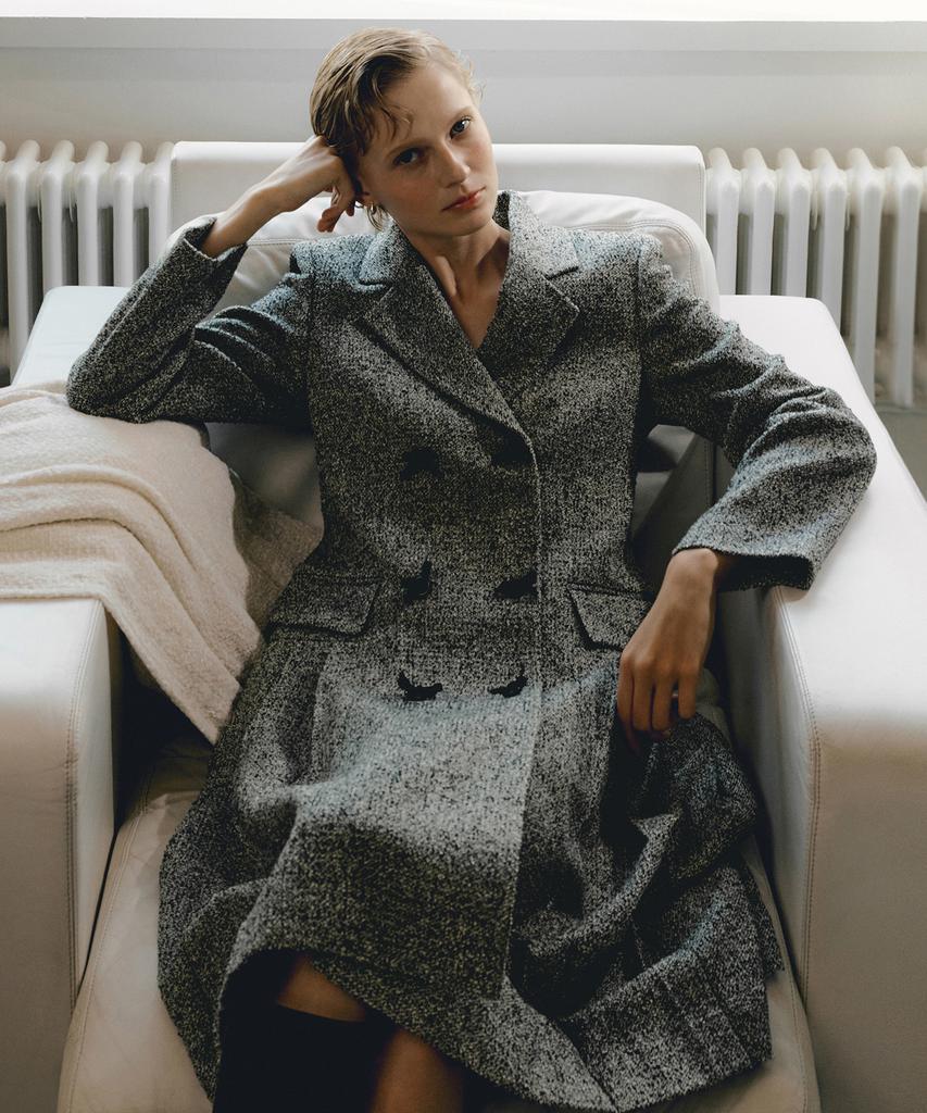 Otte Wool Ribbon Button Coat_3Color