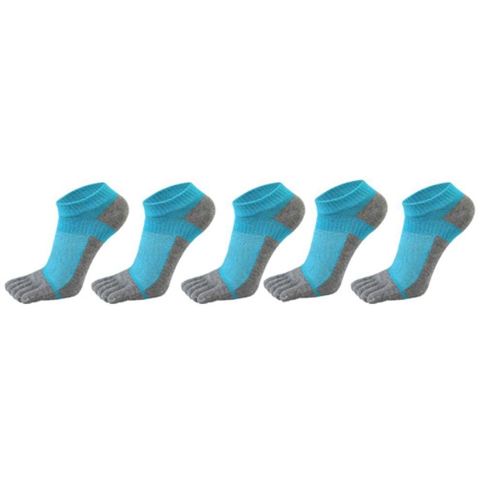 Pure Cotton Sports Shaping Socks Five Finger Socks Men's Socks Ankle Socks No Show Ankle Socks