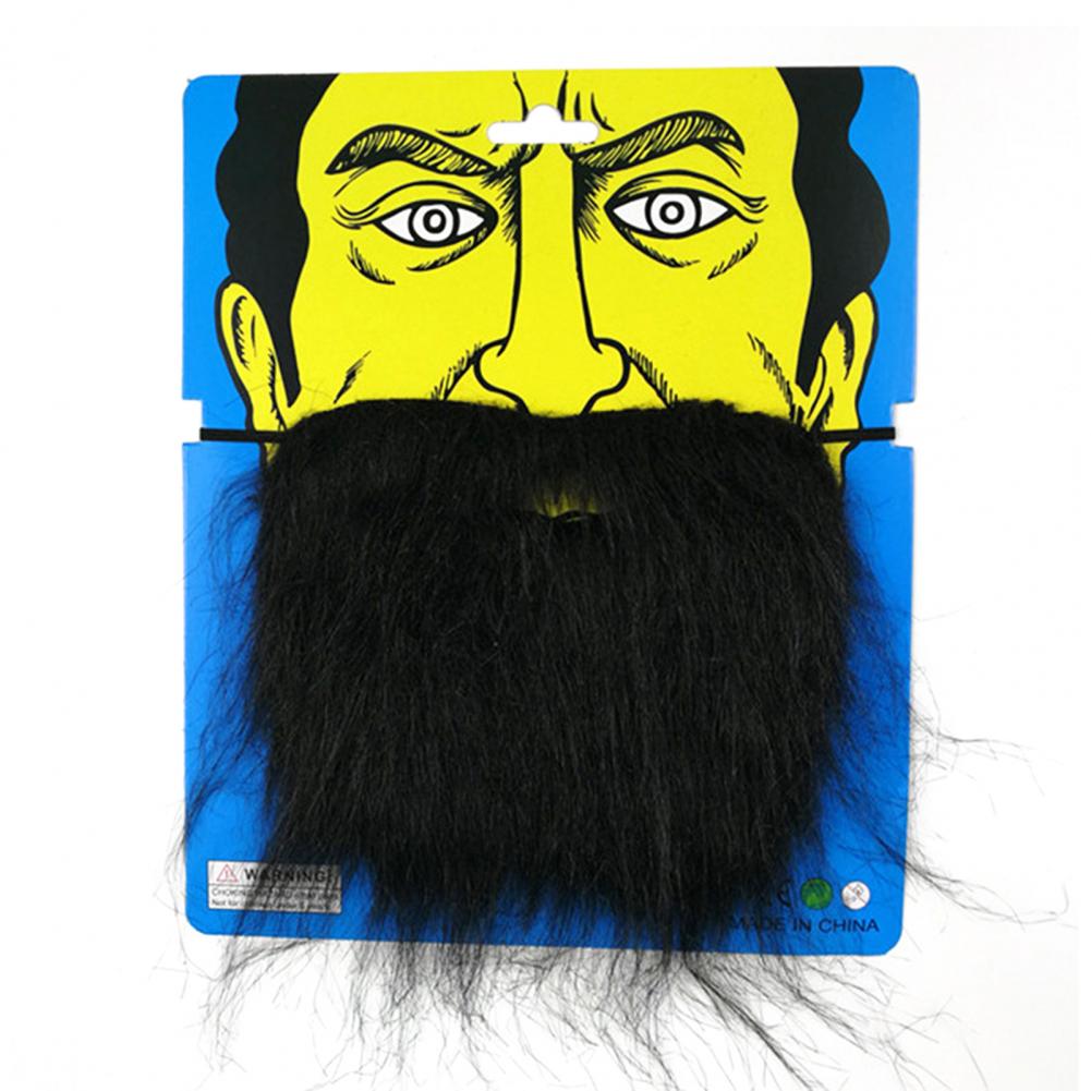 Смешные накладные усы многоразовые украшения новинка косплей накладная борода реквизит для фотобудки костюмная вечеринка борода бакенбарды