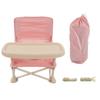 Baby Picnic Chair Dining Portable Infant Training Chair Outside Foldable Safety Belt High