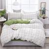 Simple Aloe Vera Cotton Four-piece Set Three-piece Set Quilt Cover Bed Sheet Human Bedding