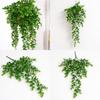 Plastic Leaf Eucalyptus Citriodora For Living Room Photo Backgrounds Decor Wall