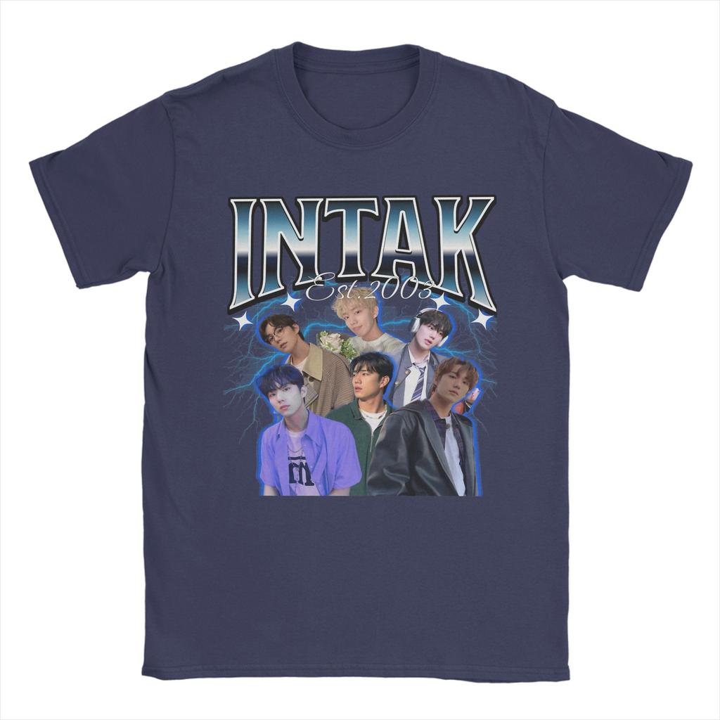 Intak P1Harmony Футболка Мужская Хлопковая Повседневная Футболка Круглый Вырез Футболки С Коротким Рукавом Одежда Подарок