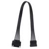 30Cm Sata 15Pin Male To Female Power Cable Hdd Ssd Power Supply Cable