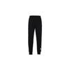 New MLB Base Logo Knitted Sweatpants Unisex Black 3APTB0124-50BKS