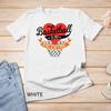 Valentine's Day Basketball Is My Valentine Retro Basketball Unisex T-shirt