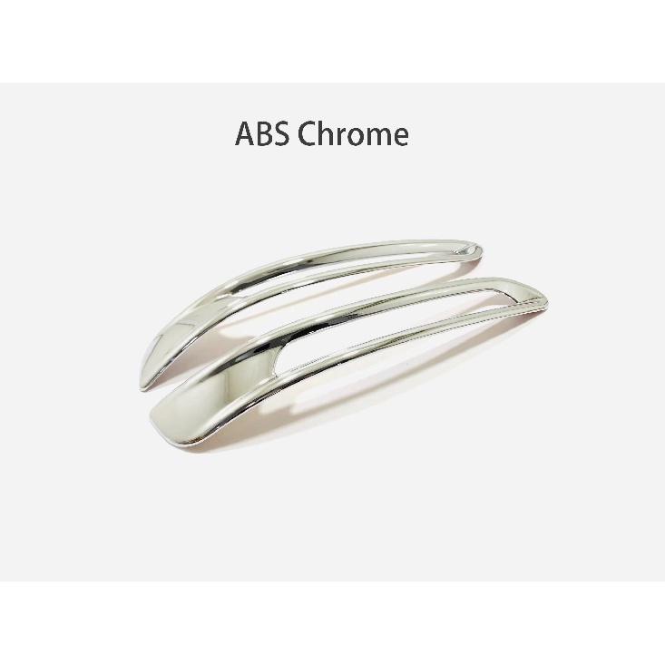 Задний противотуманный фонарь из АБС-пластика, накладка на лампу, автомобильные аксессуары, декоративная рамка для бровей, 2 шт. для Honda Civic 11th Gen 2022 2023