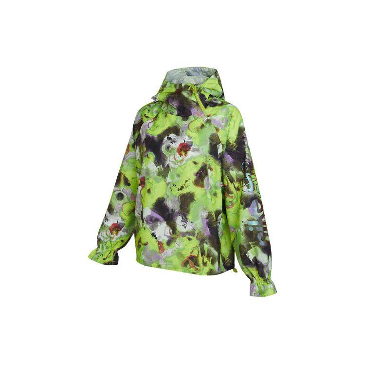 Nike Vintage Tie-Dye Sports Casual Jacket Women Jacket Green DM7550-321