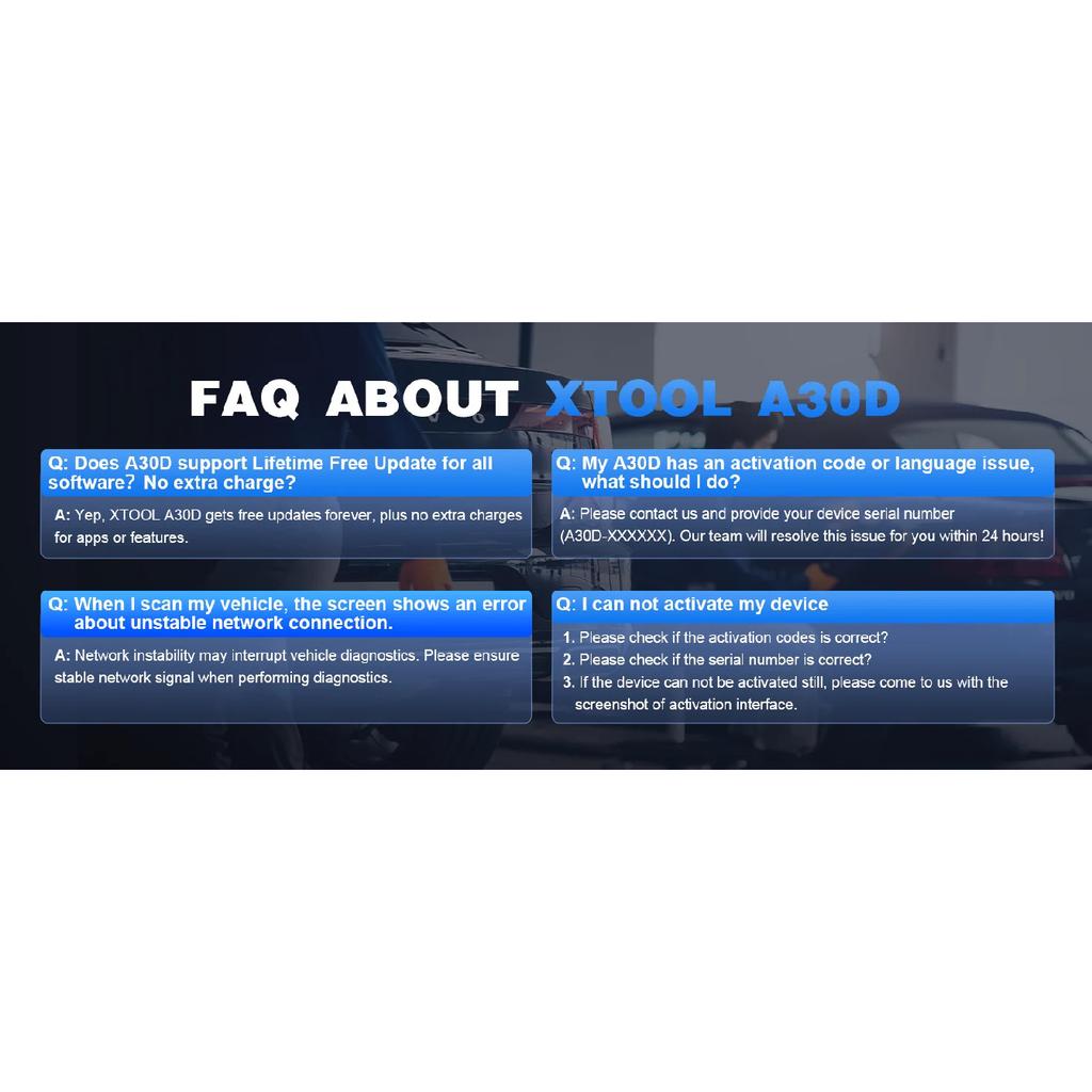 2026 Новый XTOOL Anyscan A30D V2.0 Сканер OBD2 с пожизненным бесплатным обновлением Диагностические инструменты Bluetooth Все системы 19 Сбросов Двунаправленное управление FCA