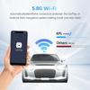 Беспроводной адаптер 2 в 1 CarPlay Android Auto, беспроводной, умный USB-донгл, мини-бокс, подключи и играй, WiFi, быстрое подключение