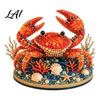 Jewelry Making Supplies for Kids Beaded Ocean Animal DIY Kit 3D Octopus Shark Craft Full Tool Kit Beading Handmade Sea Animals Bead Art Project