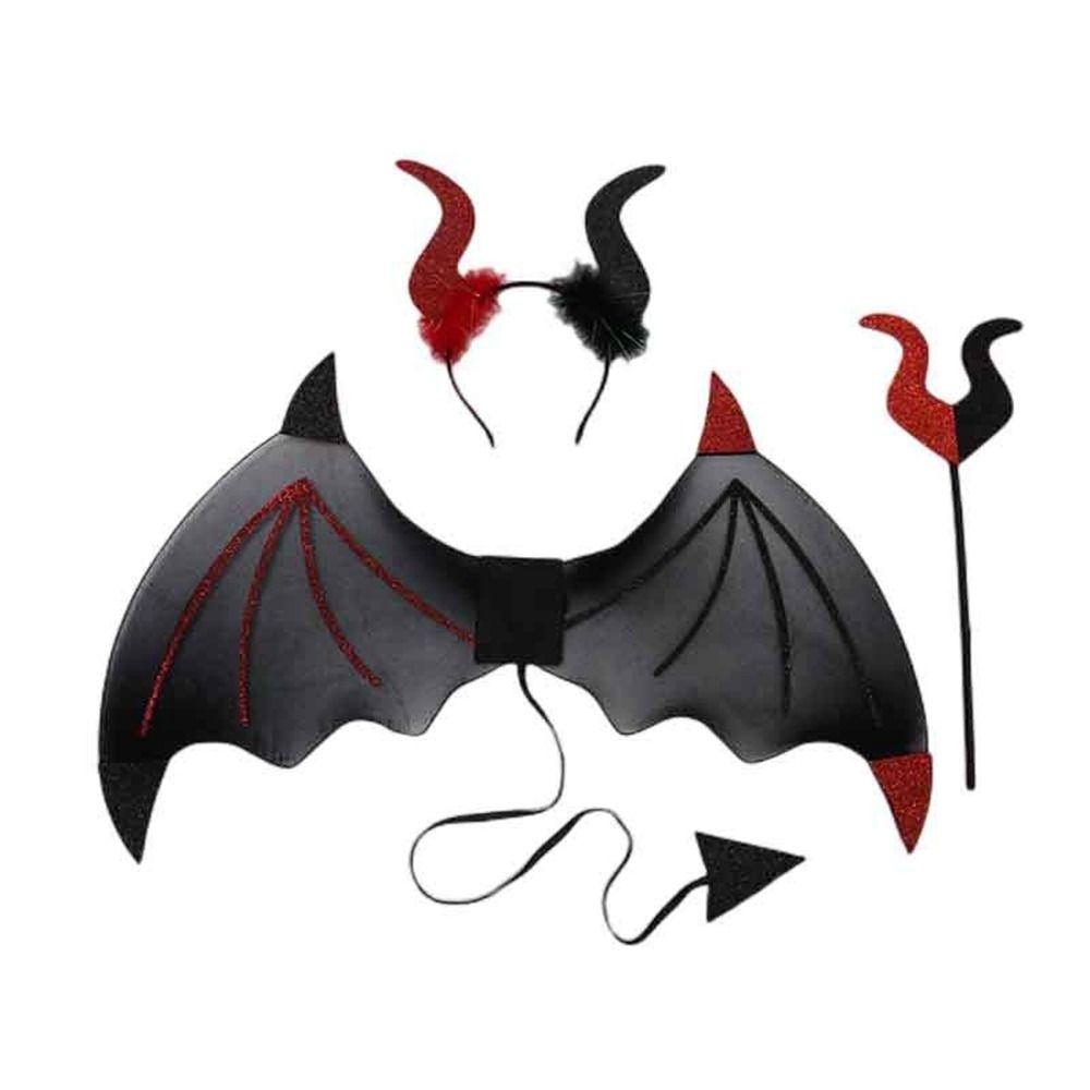 Performance Devil Wings Mesh Demon Wings New Cosplay Costume Props Theme Party