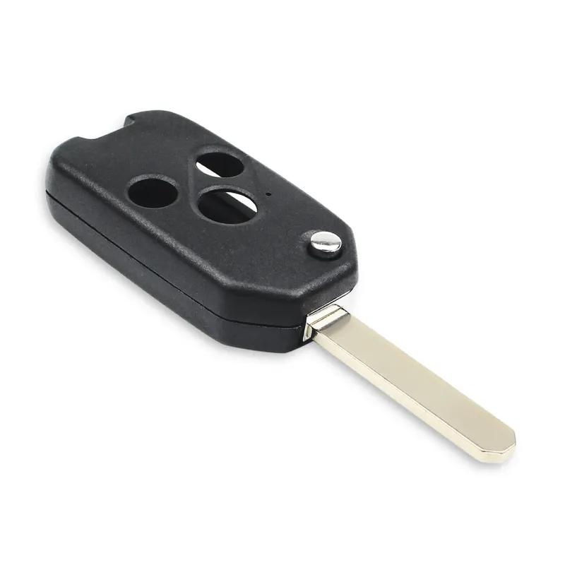 KEYYOU Modified Remote Key Shell Fob 2/3/4 Buttons Case For Honda Fit CRV Civic 2009 ight Ridgeline HRV Jazz ACCORD jazz 2008