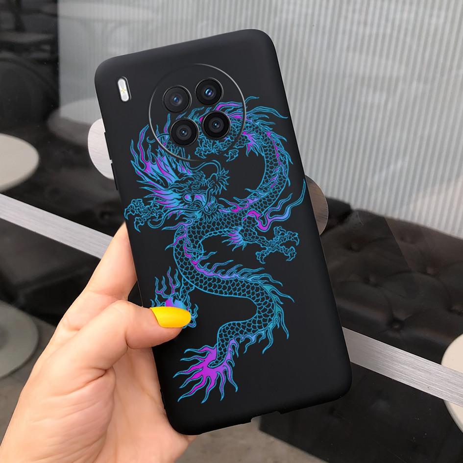 Чехол с подсолнухом для Honor 50 Lite Чехол на телефон Huawei Nova 8i Модный Расписной Мягкий Задний Чехол Для Honor50 Lite Nova8i Capa
