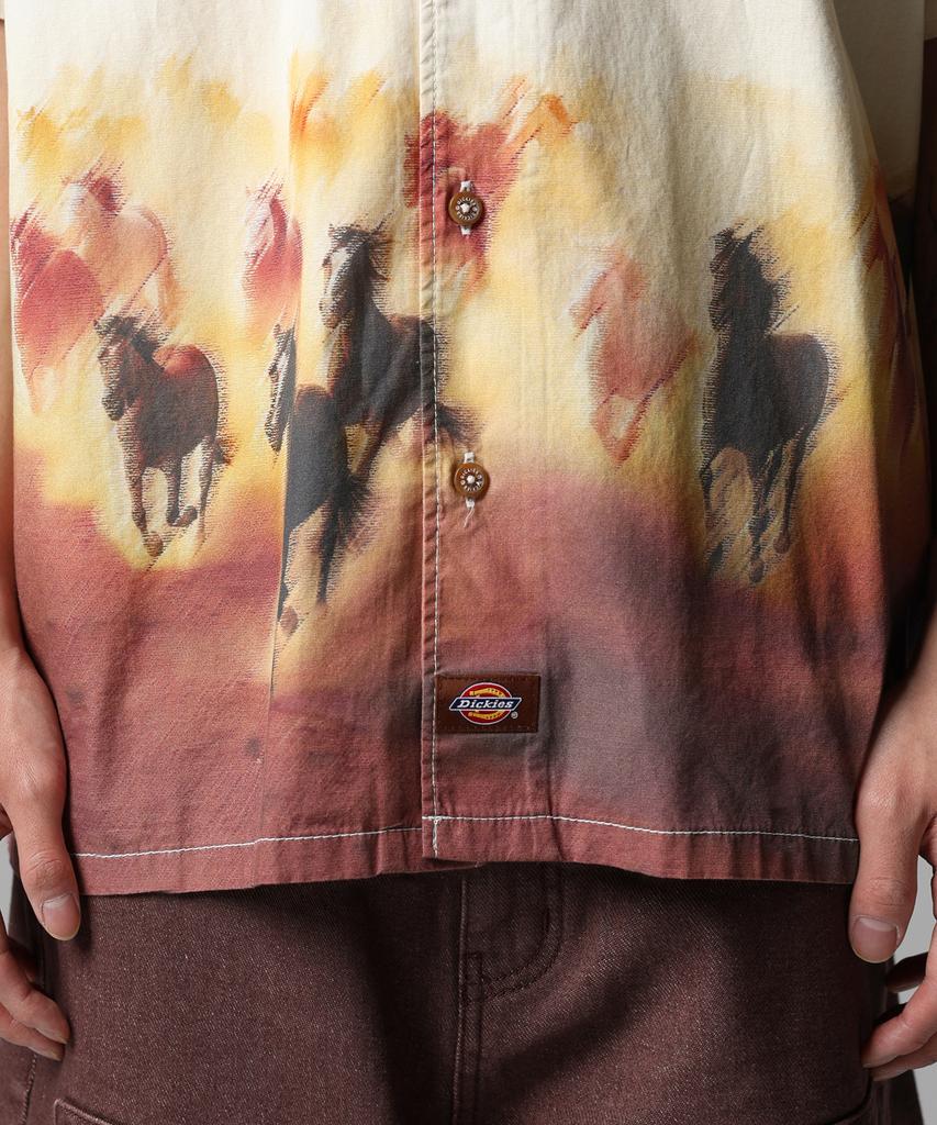 DICKIES Running Wild Shirt Oak Buff