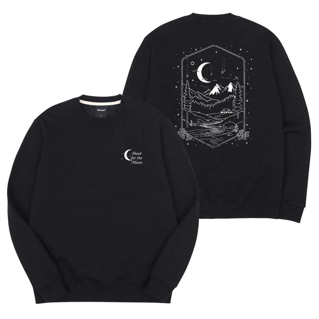 OKSTAR Moonlight Harmony Double-Sided Sweatshirt (Type D)