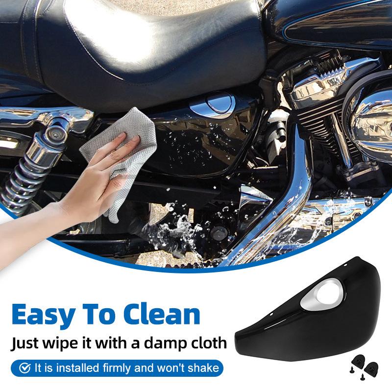 Крышка аккумулятора Harley XL883/XL1200/X48 Правая сторона 04-13 Мотозапчасти