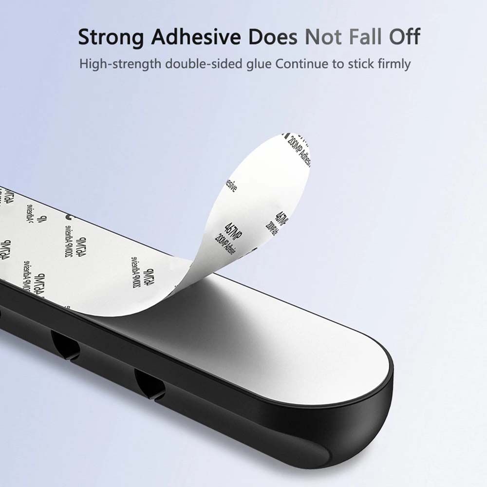Cable Winder Phone Line Headphone Cord Holder USB Cable Organizer Wire Winder Cable Clamp 7 Holes
