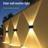 Solar Wall Washer Light: Outdoor Landscape Decoration for Villa, Balcony, Garden, and Fence
