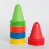 Windproof Flat Flower Slalom Roller Skating Cones - Action Learning Obstacles