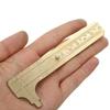 Portable Measuring Tool 100mm Mini Solid Brass Slide Ruler Scale Vernier Gold Caliper