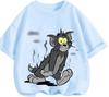 Graphic Cartoon Tom And Jerry Print T Shirt Summer Casual Fashion Youth Boys Girls Daily Outfit