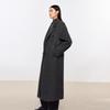 eifini Women's Mid-length Elegant Wool Blend Coat