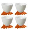 1/2/4Pcs Cute Cooking Tool Opener Separator Egg Cup Holder Eggs Container Kitchen Supplies