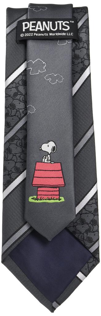 Галстук Peanuts Snoopy PND48163 Серый SNOOPY Деловой Брендовый Галстук Подарок