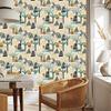 Animals trees and palm trees wallpaper for living room and bedroom 50x1000