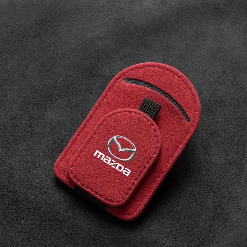 2025 Горячий Автомобильный Козырек Многофункциональная Сумка для Хранения Зажим для Очков для Mazda 3 6 RX8 RX7 Axela Atenza MX5 CX9 CX3 CX5 CX7 323 626