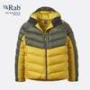 Мужская пуховая куртка Rab QDE-68 с капюшоном, наполнитель 700 fill, Pertex