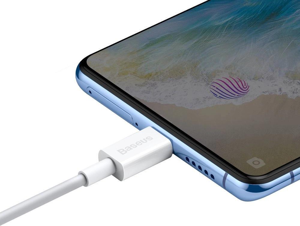 Baseus Superior Cable Usb - Micro Usb Cable For Fast Charging 2A 1M White (Camys-02)