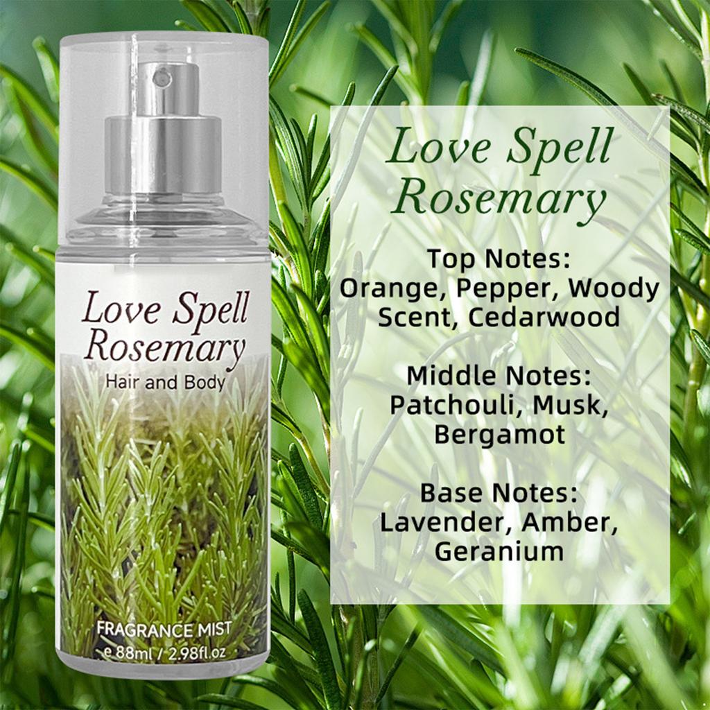 Fresh Scent Perfume Spray 1Pc Alcohol Free Long Lasting Fragrance Mist for Body and Hair Perfect for Dating and Social Events