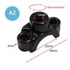 22mm Handlebar 10mm ThreadMotorcycle Master Cylinder Brake Lever Mirror Mount Clamp Rear View Mirror Holder Adapter.