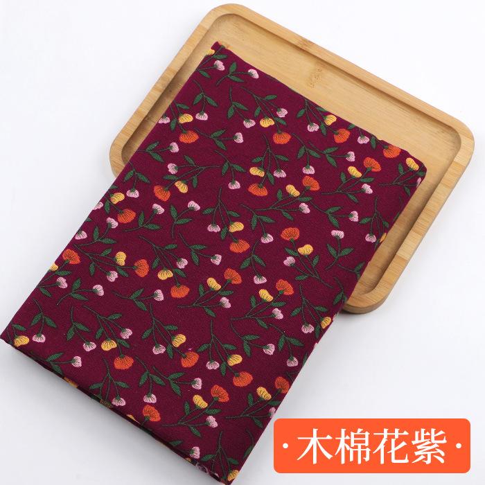 0,5 м / 1 м / 2 м Винтажная этническая хлопково-льняная ткань с принтом для скатертей, пледов на диван, платьев, ручной работы, DIY, ткани для одежды