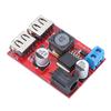 Плата регулятора напряжения, солнечный контроллер, 2 выхода USB, понижающий модуль DC6V30V до 5V