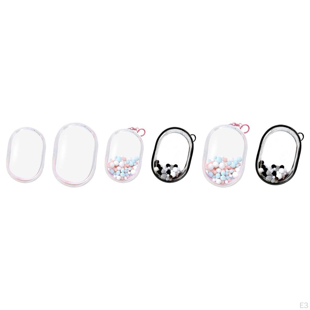 Clear Figure Display Bag, PVC Doll Small Storage Bag for Mini