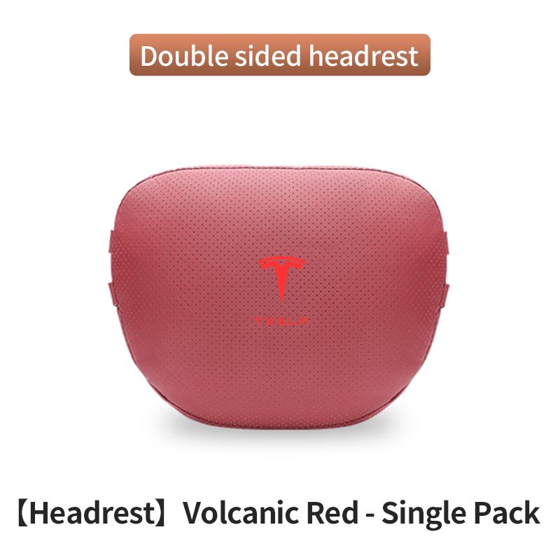 AMO1 For Tesla Model 3 Model Y Model S Model X Car Headrest Neck Support Seat Soft Neck Pillow Automobile Tesla Interior Accessories