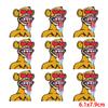 10 Pcs/lot Wholesale Embroidery Patch Iron On Patches For Clothing Patches On Clothes Jackets Decor Applique Sew Supplies
