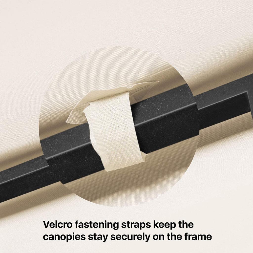 1 шт. Навес для солнечного сада, сменный верхний чехол для палатки, навес, водонепроницаемый, для улицы, патио, сада, кемпинга, барбекю, верхний чехол для крыши палатки