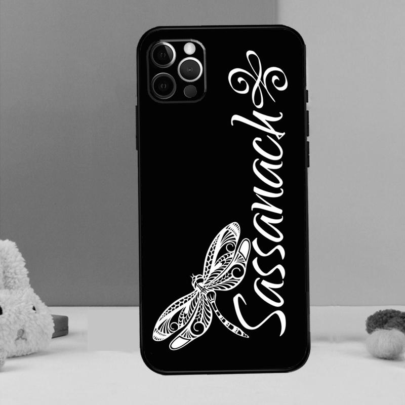 Outlander Sassenach Dragonfly Phone Case For iPhone 17 Air 16 15 14 13 12 11 Pro Max 12 13 mini 15 16 Plus 16e Cover Coque