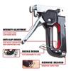 Durable 3-in-1 Multifunctional Tools, Manual, Heavy Duty and 600Pcs Staples Nail Gun for Upholstery, Fixing Material, Carpentry