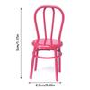 Furniture Model Kitchen Furniture Doll House Accessories 1:24 Dollhouse Chair Miniature Chair