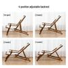 ZISIZ Folding Reclining Beach Chair