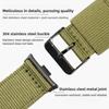 For Xiaomi Redmi Watch 6 / 5 / 4 / Smart Band 9 Pro / 8 Pro Woven Nylon Watch Band Pin Buckle Strap