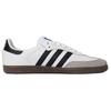 Adidas Originals SAMBA OG Slip Resistant Cushioning Abrasion Resistant Low top Skateboard Shoes Unisex Black White B75806(Team181-)
