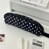 Polka Dot Design Pen Bag Portable Pencil Pouch Stationery Organizer  School Supplies