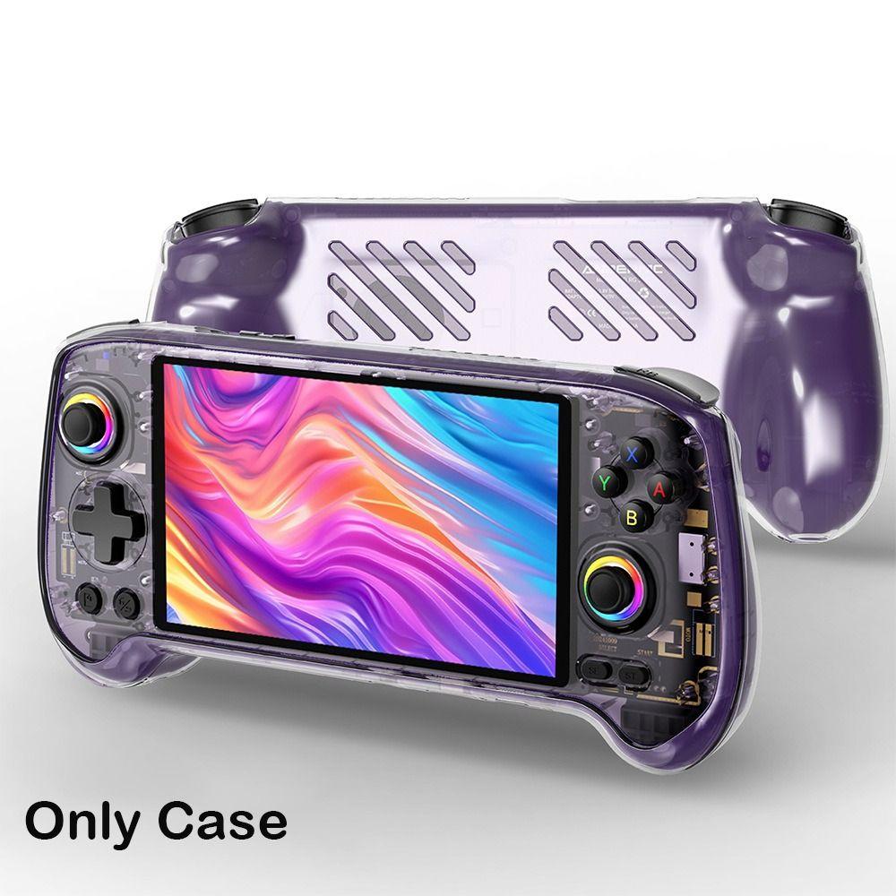 TPU Handheld Game Console Case Transparent Host Shell New Protective Cover for Anbernic RG557