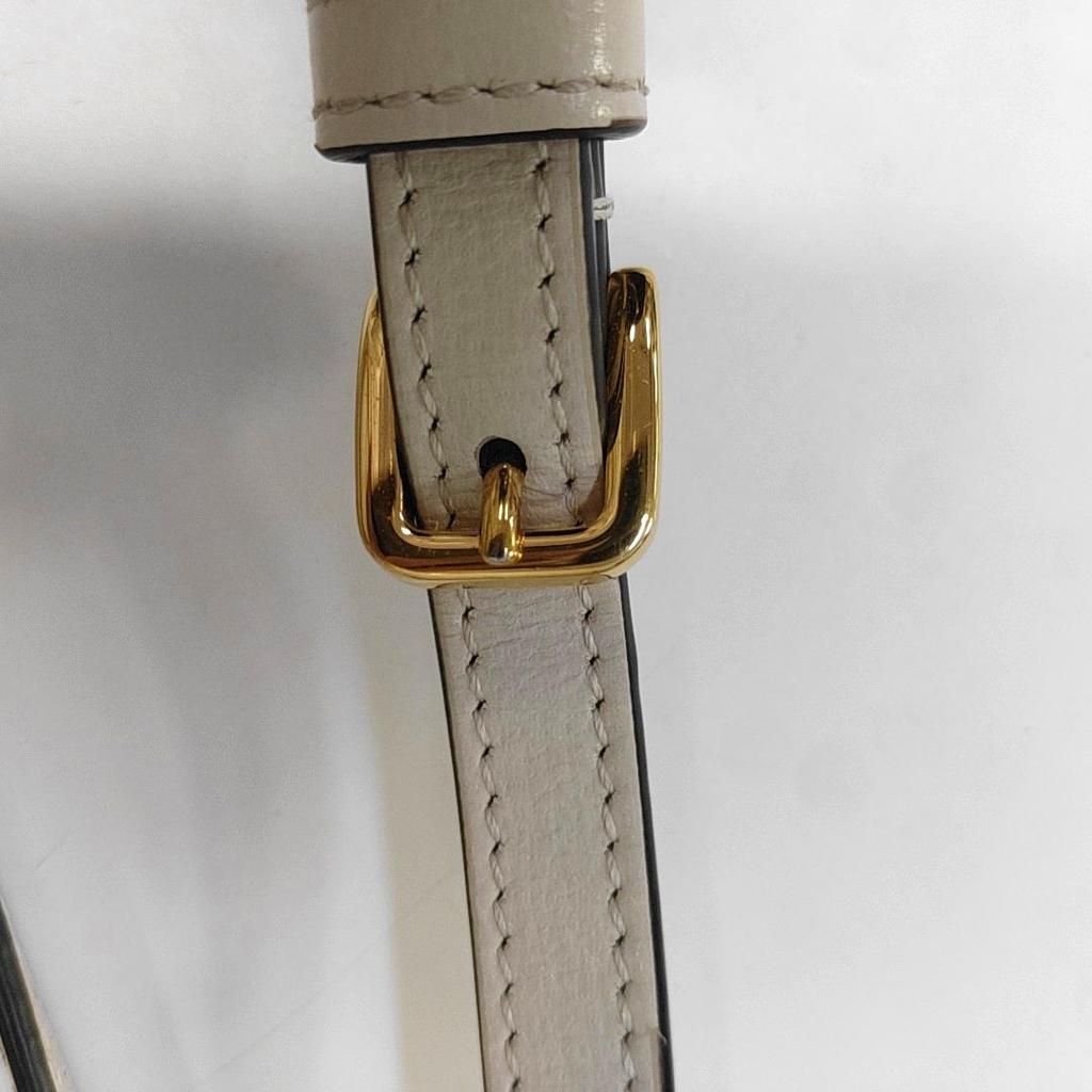 [Pre-Owned] Gucci Horsebit 1955 Mini Bag 'Beige/Ebony/White' - Very Good #1BSPNQI